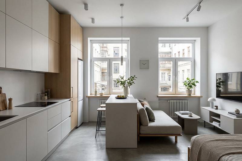 студии минимализм