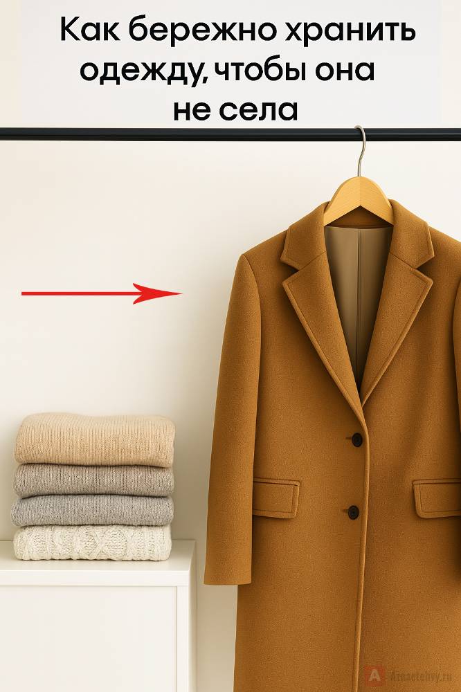 Как правильно хранить одежду, чтобы она не теряла форму