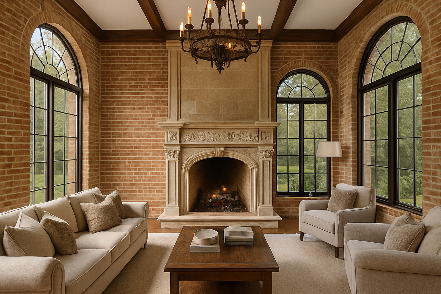 Строительство элитных домов из кирпича