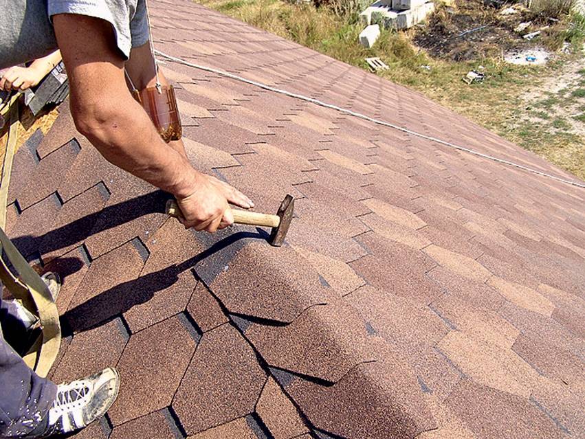 монтаж мягкой кровли